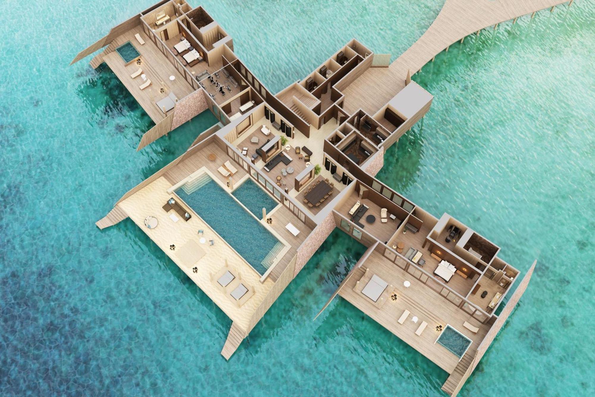 The St. Regis Maldives Vommuli Resort Hulhudheli Exteriér fotografie