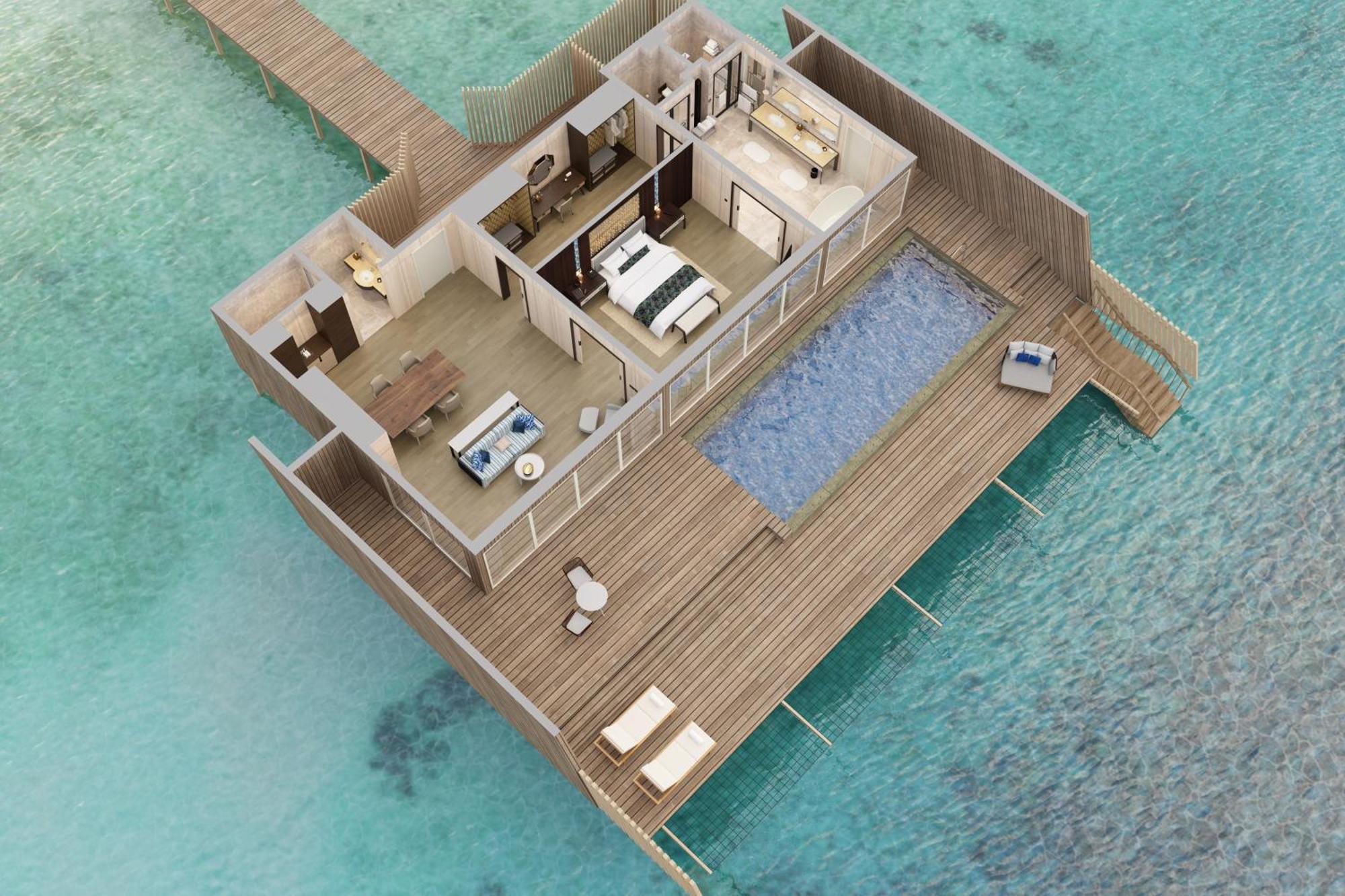 The St. Regis Maldives Vommuli Resort Hulhudheli Exteriér fotografie